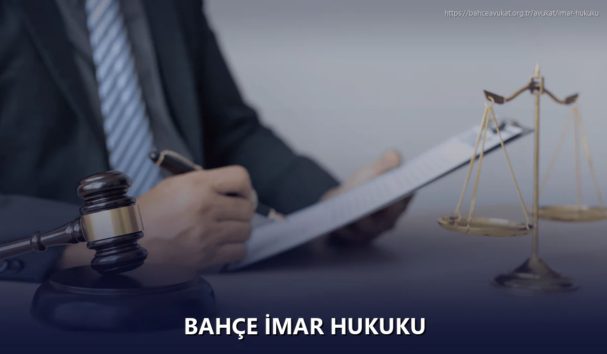 Bahçe İmar Hukuku